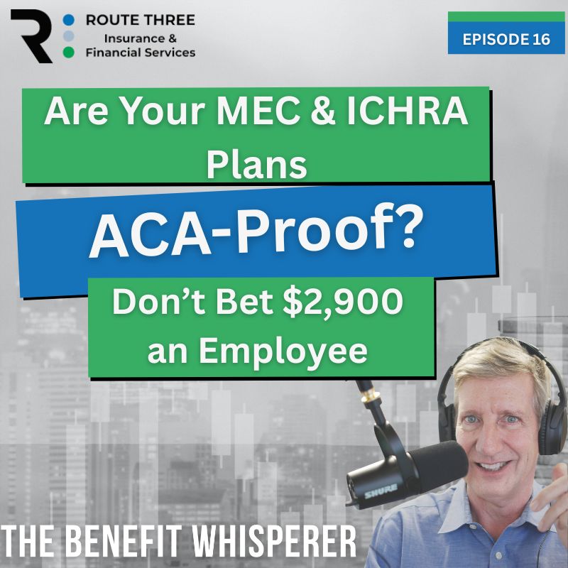 Are Your MEC & ICHRA Plans ACA-Proof? Don’t Bet $2,900 an Employee (Ep. 16) episode artwork
